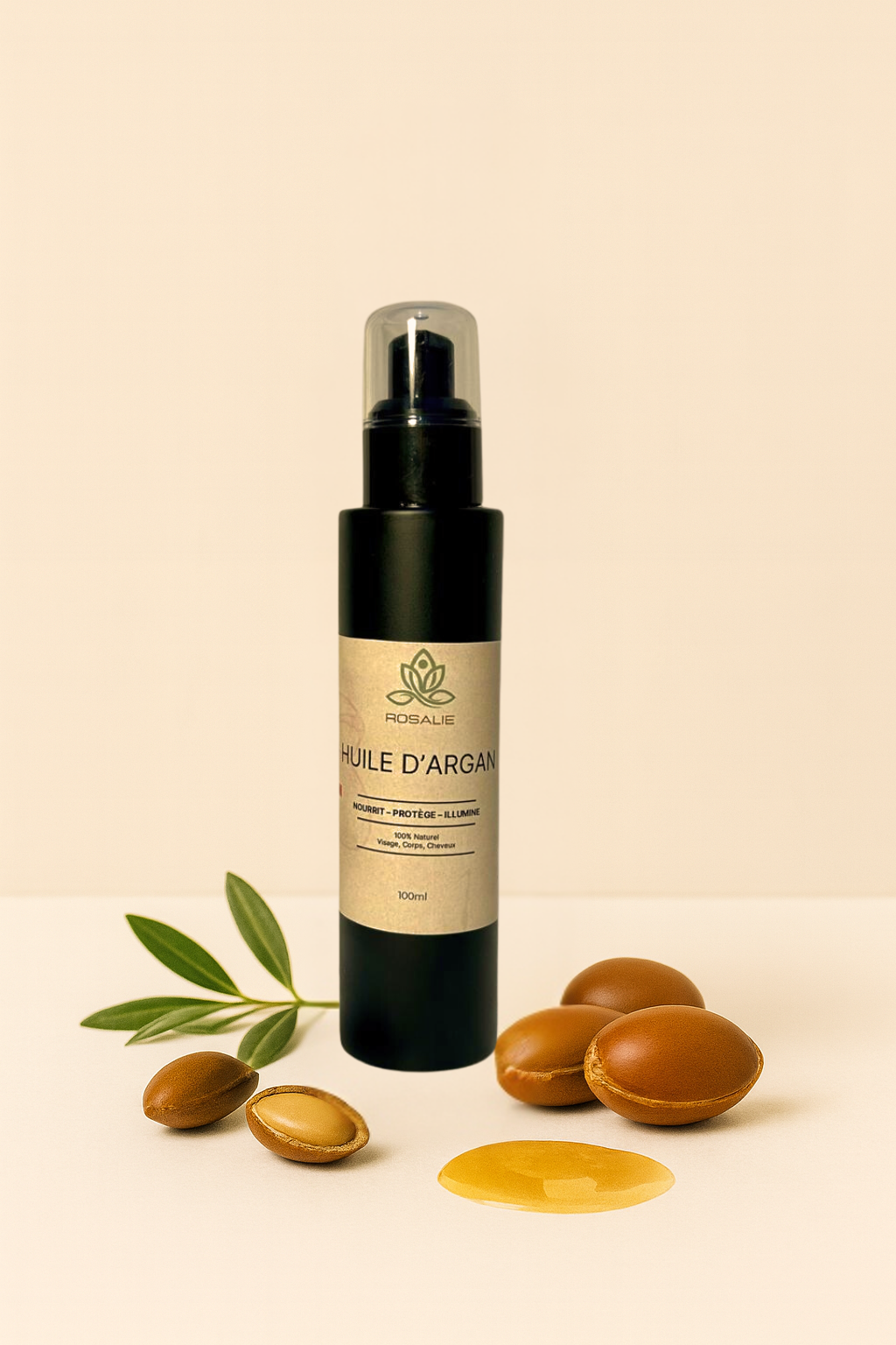 Huile d’Argan Pure – Trésor du Maroc